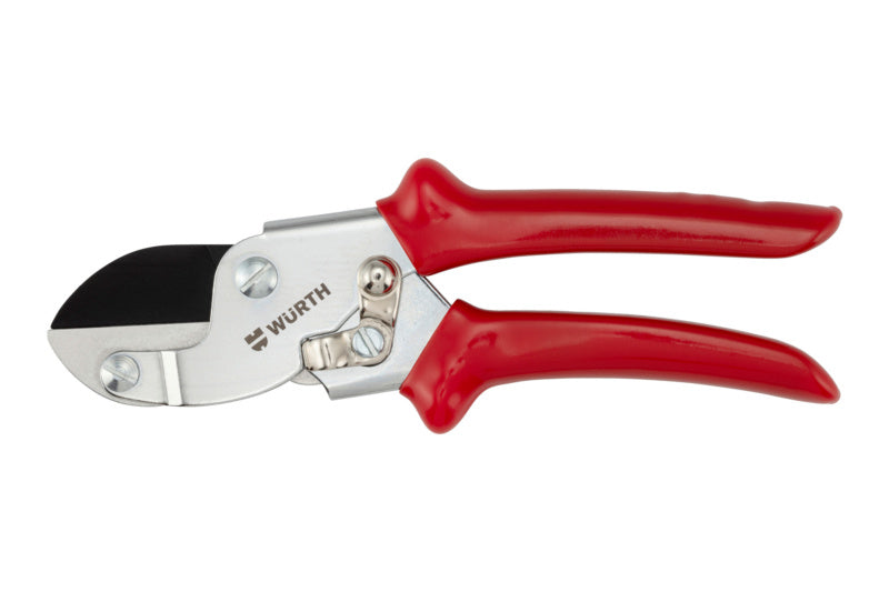 Gartenschere GARTSHER mit ergonomischen Griffen und rostfreien Edelstahlklingen für präzises Schneiden.