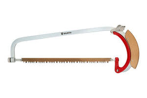 Hochmoderne Baumsäge mit 490 mm Klinge und ergonomischem Griff für präzises Schneiden.