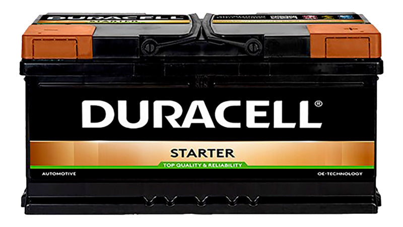 STARTBATT Duracell Starter DS88 battery unit with black and orange casing visible