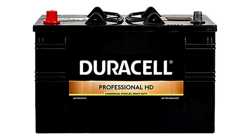 Duracell Professional DP110L VP 1 unit battery with a cylindrical shape and label.