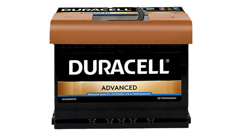 STARTBATT DURACELL ADVANCED DA60T VP 1 unit battery pack in a compact design.