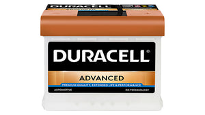 A STARTBATT Duracell Advanced DA63H VP battery pack with one unit visible.