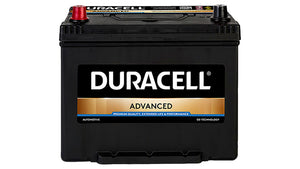 STARTBATT DURACELL ADVANCED DA70L VP 1 automotive battery unit in black casing