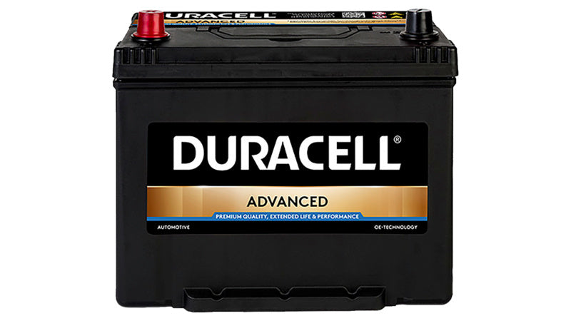 STARTBATT DURACELL ADVANCED DA70L VP 1 automotive battery unit in black casing