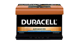 Duracell Advanced DA72 battery pack with multiple units in a compact design.
