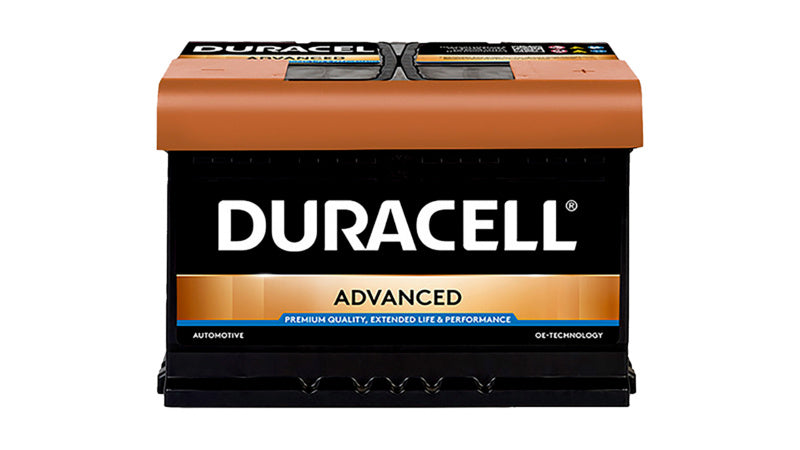 Duracell Advanced DA72 battery pack with multiple units in a compact design.