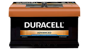 STARTBATT DA80 battery pack with advanced Duracell technology in a compact design.