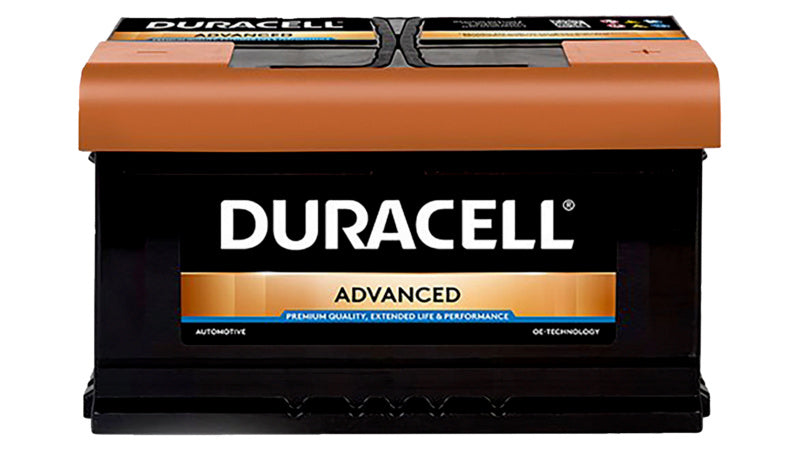 STARTBATT DA80 battery pack with advanced Duracell technology in a compact design.