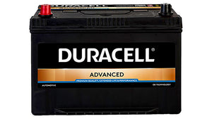 STARTBATT Duracell Advanced DA95L battery with a durable design and clear labeling.