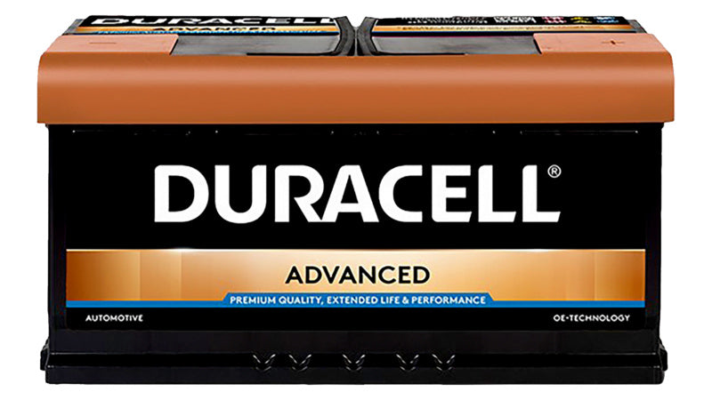 STARTBATT Duracell Advanced DA95H VP 1 automotive battery unit in black casing with label