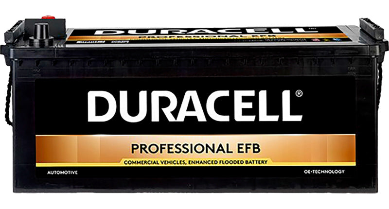 Duracell Professional DP190EFB VP 1 unit battery pack with a robust design and clear labeling.