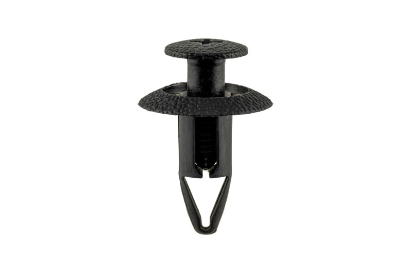 Schwarzer Schraubniet passend für Datsun und Nissan Fahrzeuge.