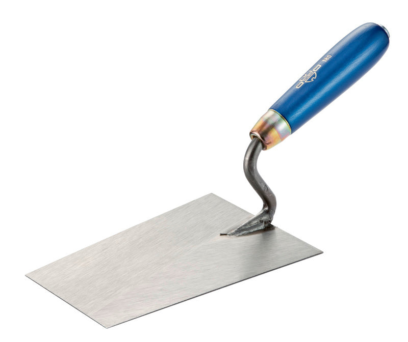 Maurerkelle-MAURKEL-(S-HALS)-GESCHWEISST-B180MM     Verpackungsinhalt    1 Einheit