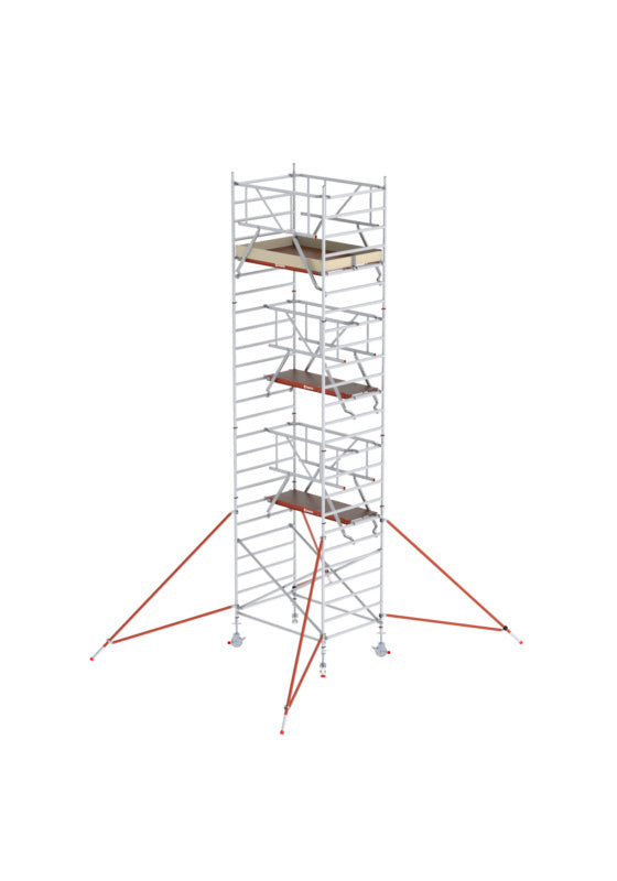 Klapp- und Rollgerüst-TOWER-PROTECT-180/120-6,2M     Verpackungsinhalt    1 Einheit