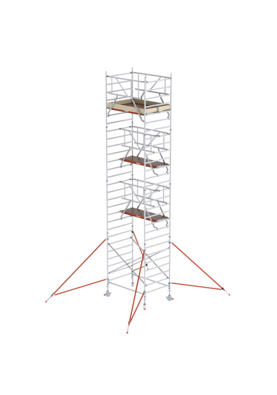 Klapp- und Rollgerüst-TOWER-PROTECT-180/120-7,2M     Verpackungsinhalt    1 Einheit