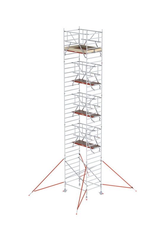Klapp- und Rollgerüst-TOWER-PROTECT-180/120-9,2M     Verpackungsinhalt    1 Einheit