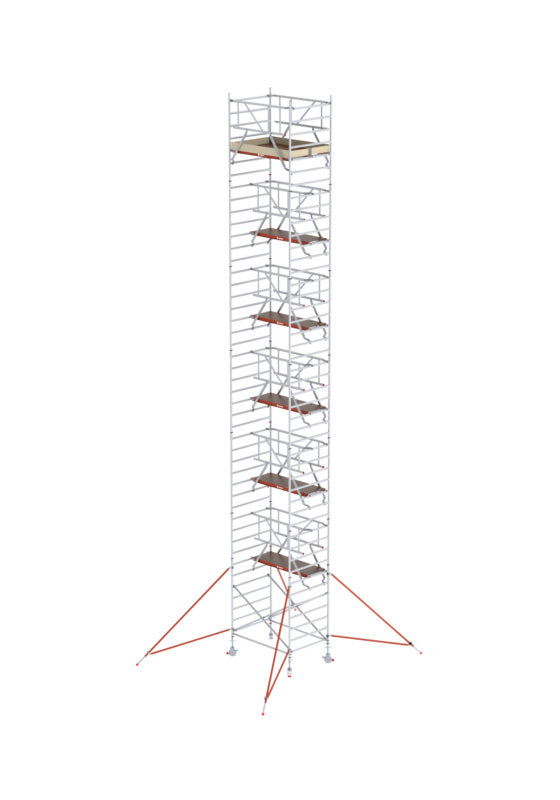 Klapp- und Rollgerüst-TOWER-PROTECT-180/120-12,2M     Verpackungsinhalt    1 Einheit