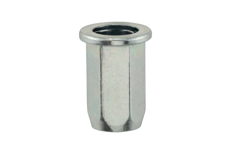 Gelb beschichtete M6 Nietmutter, 100 Stück, korrosionsbeständig für Metallverarbeitung und Auto.