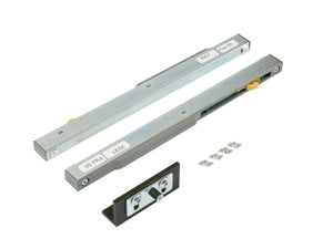 Schiebetürbeschlag-Zubehör-Set mit Dämpfungselementen für leises Schließen von Zimmertüren.