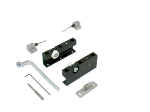 Schiebetürbeschlag für Zimmertüren mit robustem, schlankem Design und einfacher Montage