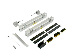 Schiebetürbeschlag für Zimmertüren in robustem Design, geeignet für bis zu 120 kg Tragfähigkeit.