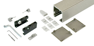 Schiebetürbeschlag für Zimmertüren in modernem Design mit robusten Materialien.