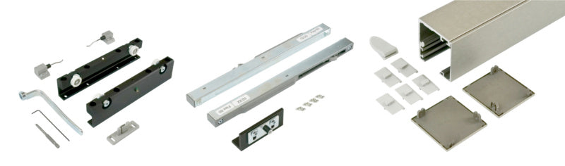 Schiebetürbeschlag SHIEBTRBSHL-ABILIT120HW-MD in modernem Design und robuster Konstruktion.