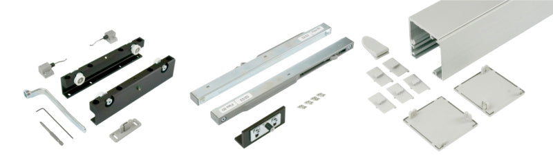 Schiebetürbeschlag SHIEBTRBSHL-ABILIT120HW-MD in modernem Design mit robusten Materialien.