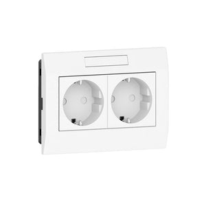 Brüstungskanal-Zubehör STEDO 16A 250V in robustem Design für Kabelinstallation und Anschluss.