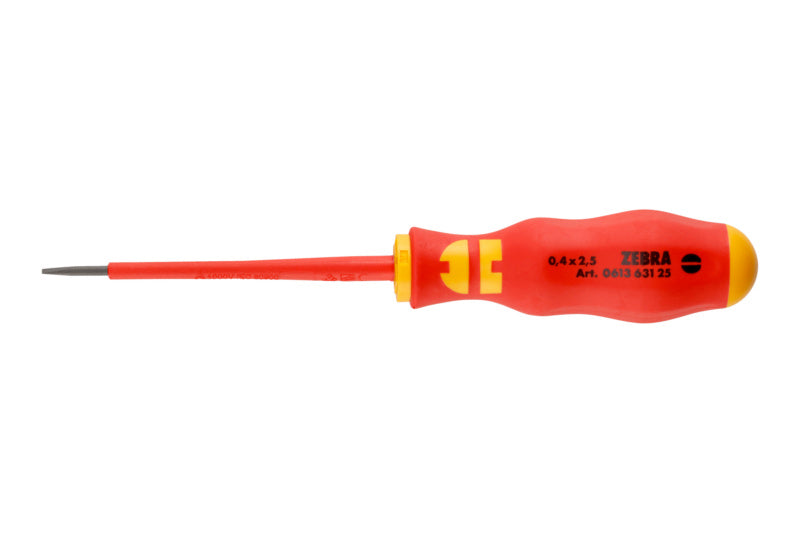 Schraubendreher VDE Schlitz-SHRDRH-VDE-SZ-SLIM-0,4X2,5X80     Verpackungsinhalt    1 Einheit