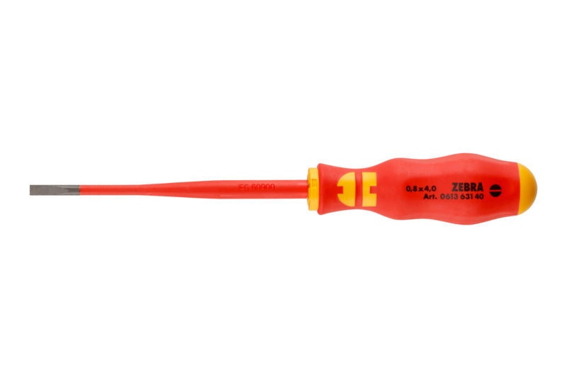 Schraubendreher VDE Schlitz-SHRDRH-VDE-SZ-SLIM-0,8X4X100     Verpackungsinhalt    1 Einheit