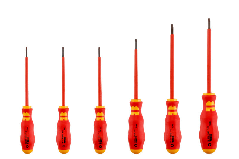Schraubendreher VDE Sortiment-SHRDRH-VDE-SORT-TX-6TLG     Verpackungsinhalt    1 Einheit