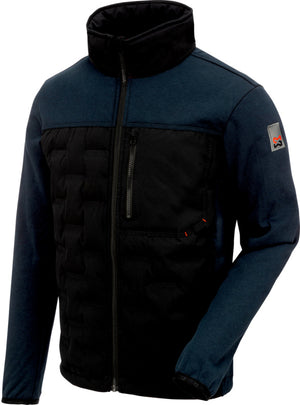 Arbeitsjacke HYBRIDJACKE NORDIC MARINE in Marine mit ergonomischem Design und praktischen Taschen.