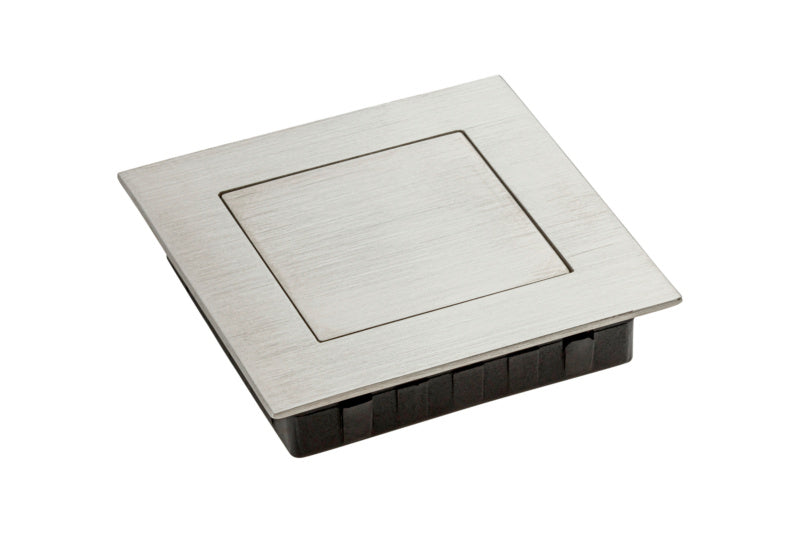 Schiebetürbeschlag für Zimmertüren mit robustem Design und geräuschloser Bedienung in Metalloptik.