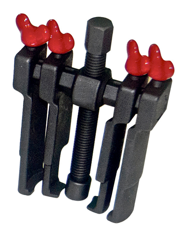 Universal two-arm windshield wiper puller tool with packaging showing one unit included
