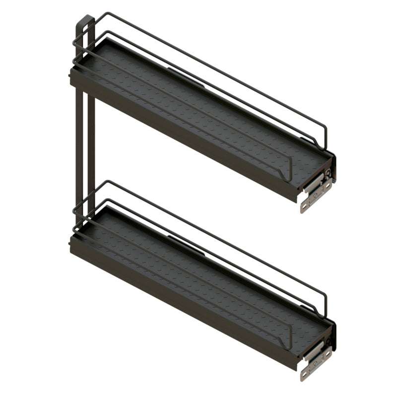 M24 Würth Auszug anthrazit Slim-Line Unterschrank Küchenregal mit 90° Öffnung