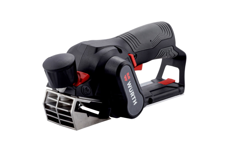 Akku-Hobel HOBEL AKKU mit ergonomischem Design, Staubabsaugung und Lithium-Ionen-Akku.