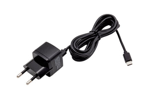 USB Type-C power adapter with a 20W output and EU plug design.