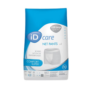 iD Care Net Pants Comfort Super in Größe 3XL, 3er Pack.
