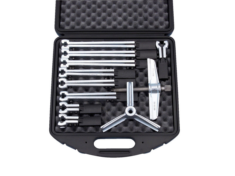 Robuster Werkzeugkoffer mit vielseitigem Handwerkzeug-Set für verschiedene Anwendungen.