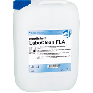 Neodisher LaboClean FLA 10L canister for laboratory cleaning.