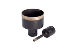 Nassbohrkrone Diamant BOKRO DIA NDS68 mit 68 mm Durchmesser und Diamantbesatz für Nassbohrmaschinen.