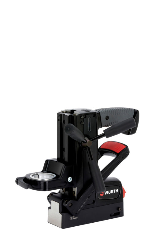 Bohrständer BOSTAEND-BS 14/18P-COMFORT VP mit stabiler Konstruktion und Höhenverstellbarkeit.