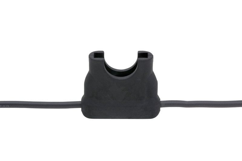 A pack of 10 electrical connectors in a clear plastic container.