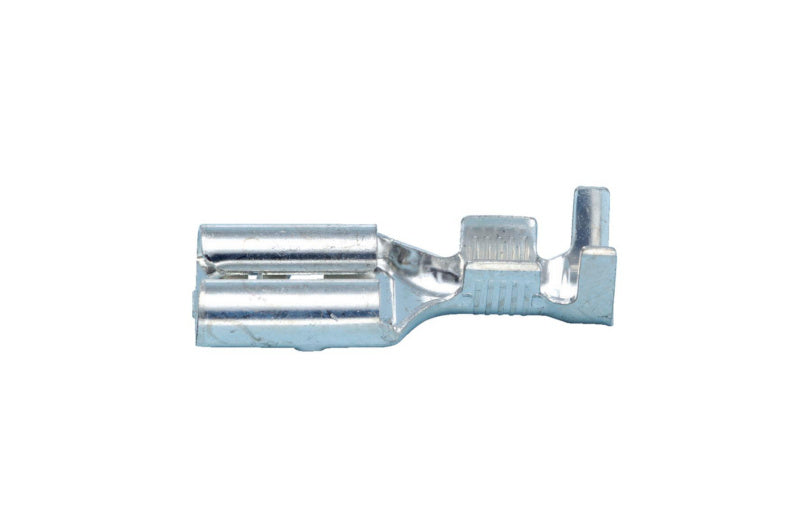 A pack of 50 FLSTEHUE-RAST connectors, measuring 9.5x1.2 cm, suitable for 4.0-6.0 mm wires.