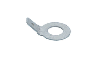 Unisolierte Flachstecker FLSTE SN 6,3x0,8 mm in großer Verpackung mit 1250 Stück sichtbar.