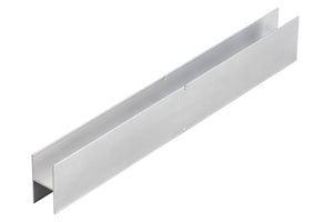 Montageschiene aus Aluminium für Solaranlagen, 65 mm lang und 40 mm breit, in 10 Einheiten.