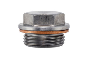 Schwarze Oelablassschraube mit M22x1,5 mm Gewinde, 10 Stück im Set