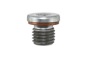 Black rubber sealing rings in a pack of ten, designed for M12x1.5 mm fittings.