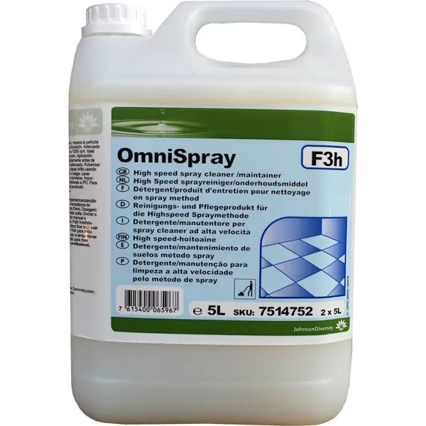 Taski Jontec OmniSpray F3h Bodenreiniger in einem 5L Kanister.